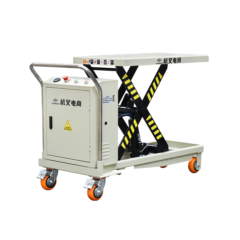 Semi-elektrisk saks løftbord 0,5 tonn