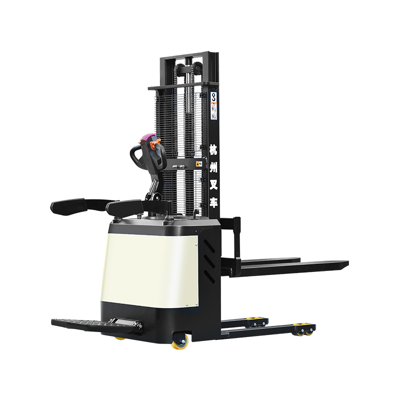 1,5 tonn Stand-on Electric Pallet Stacker Lift 3M