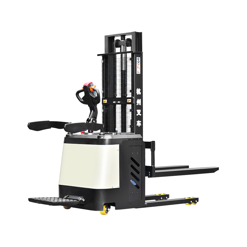 2 tonn Stand-on Electric Pallet Stacker Lift 3M