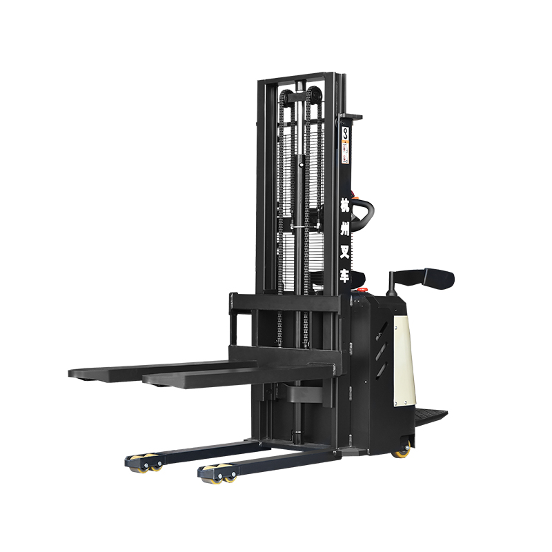 2 tonn Stand-on Electric Pallet Stacker Lift 3M