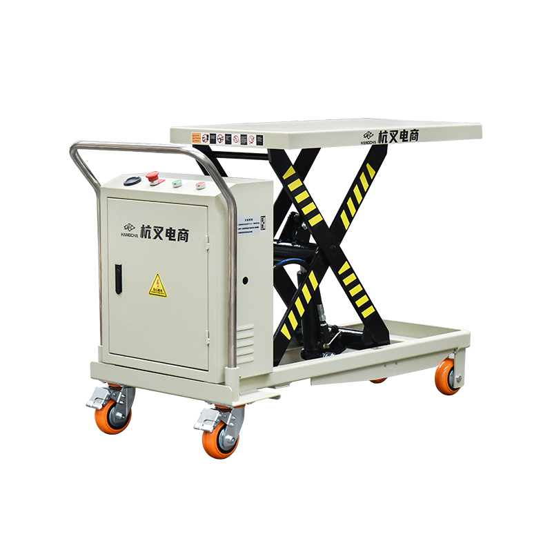 Semi-elektrisk saks løftbord 0,5 tonn